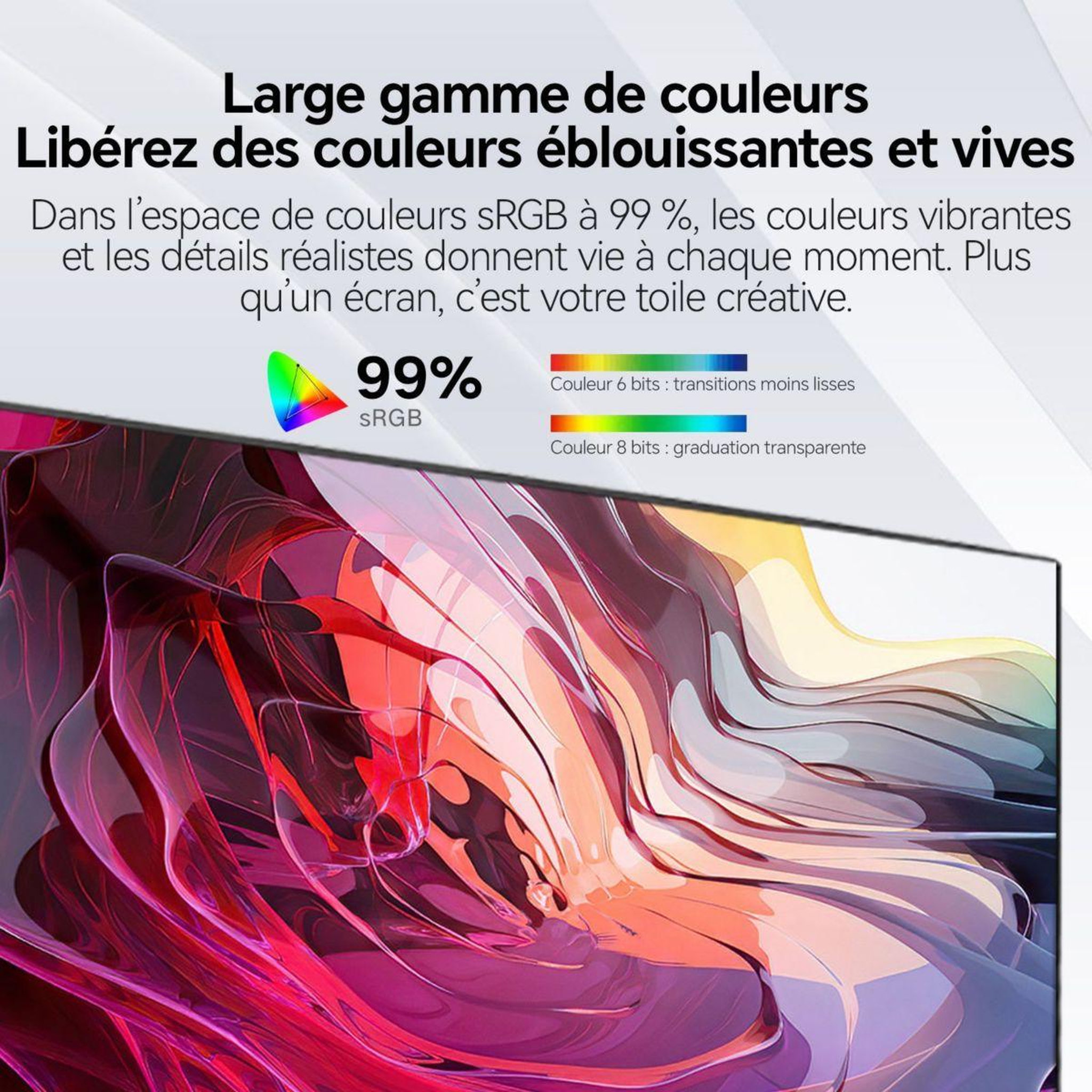 Voir la diapositive 4 : HKC Ecran pc v2218m 21  va full hd 120 hz