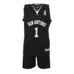 SPORTZONE San Antonio Ensemble de basket  Enfant Sport Zone. Coloris disponibles : Noir