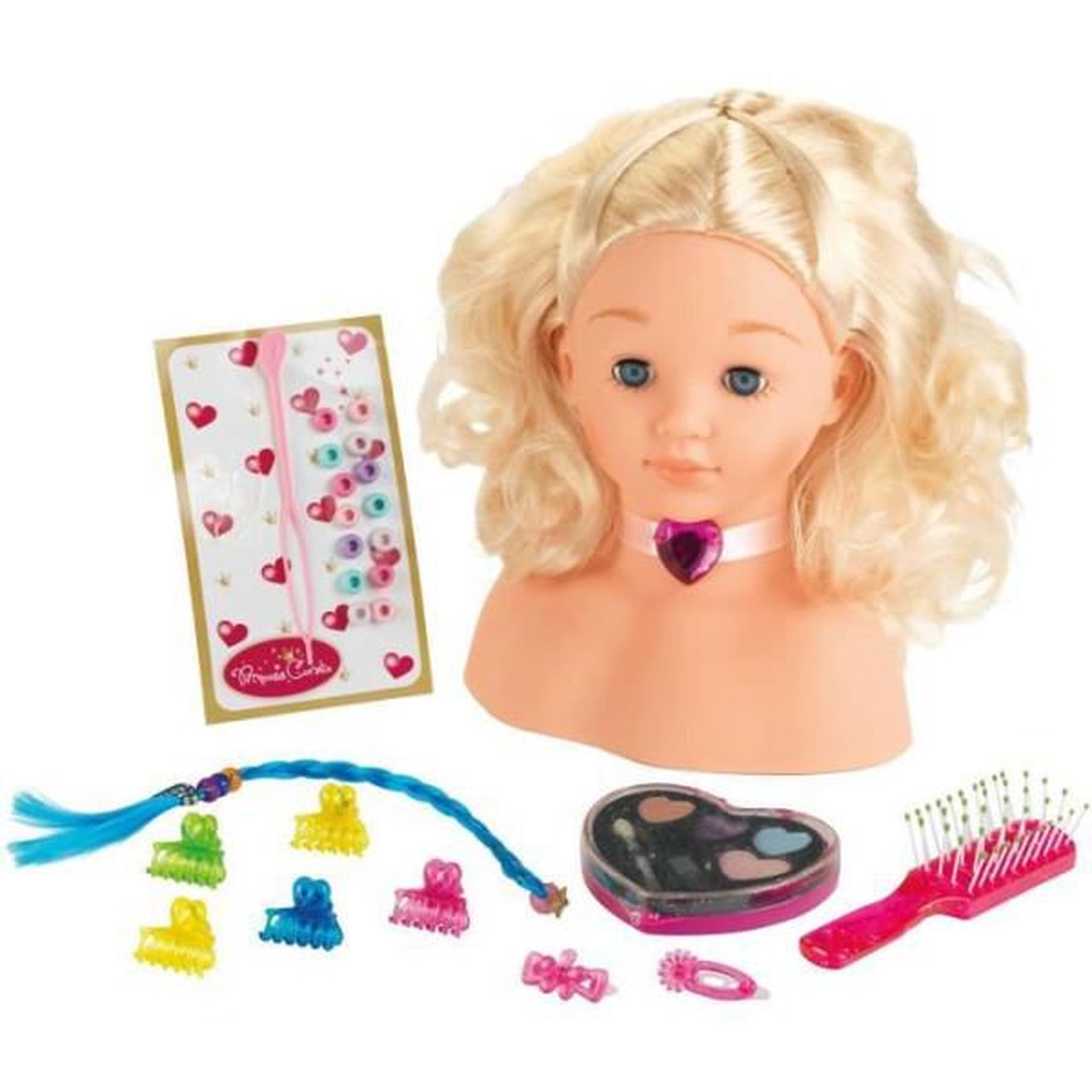 Voir la diapositive 2 : Klein Tete a coiffer et a maquiller Princess Coralie Little Sophia avec accessoires - KLEIN