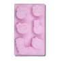 Voir la diapositive 1 : DR.OETKER Moule mini cakes silicone 29 x 17,5 cm Dr. Oetker Peppa Pig