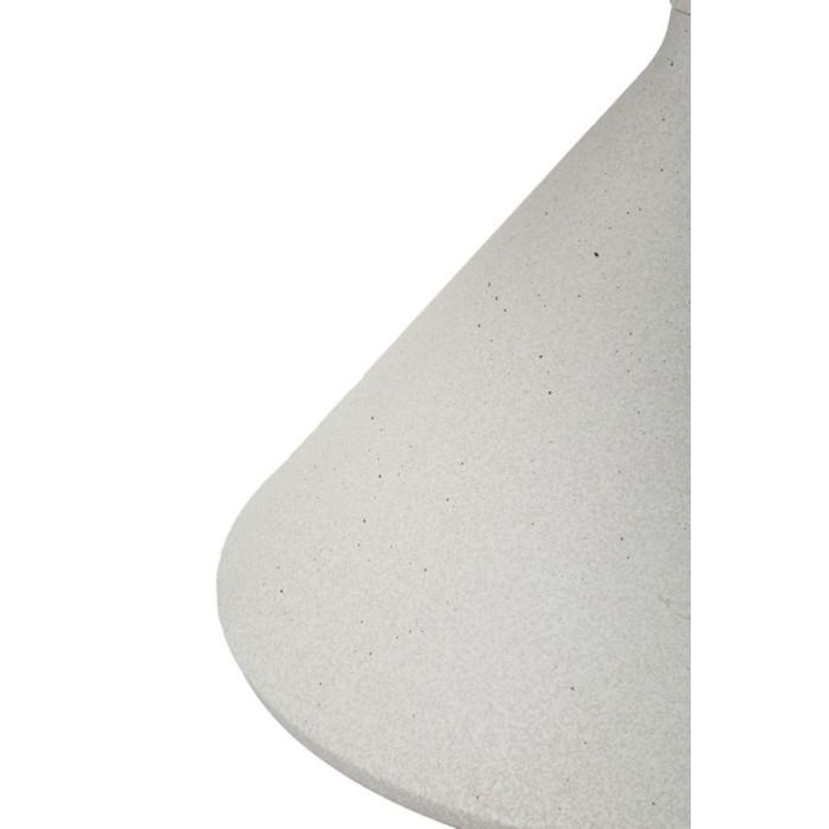 Paris Prix Table d'Appoint Effet Marbre  Alba  45cm Blanc