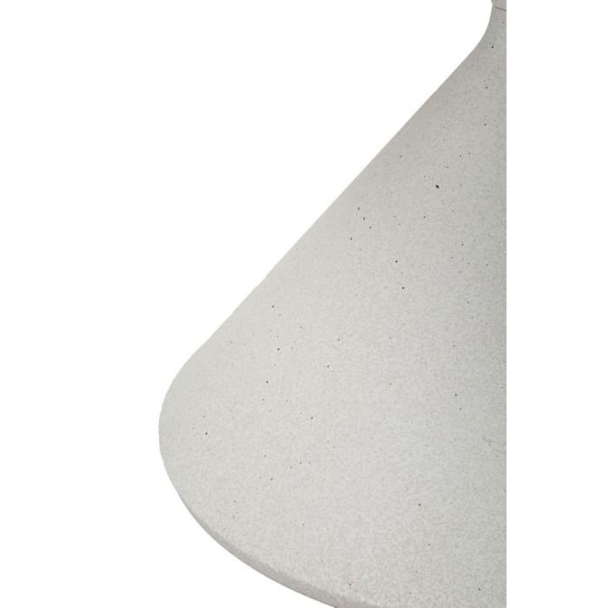 Paris Prix Table d'Appoint Effet Marbre  Alba  45cm Blanc