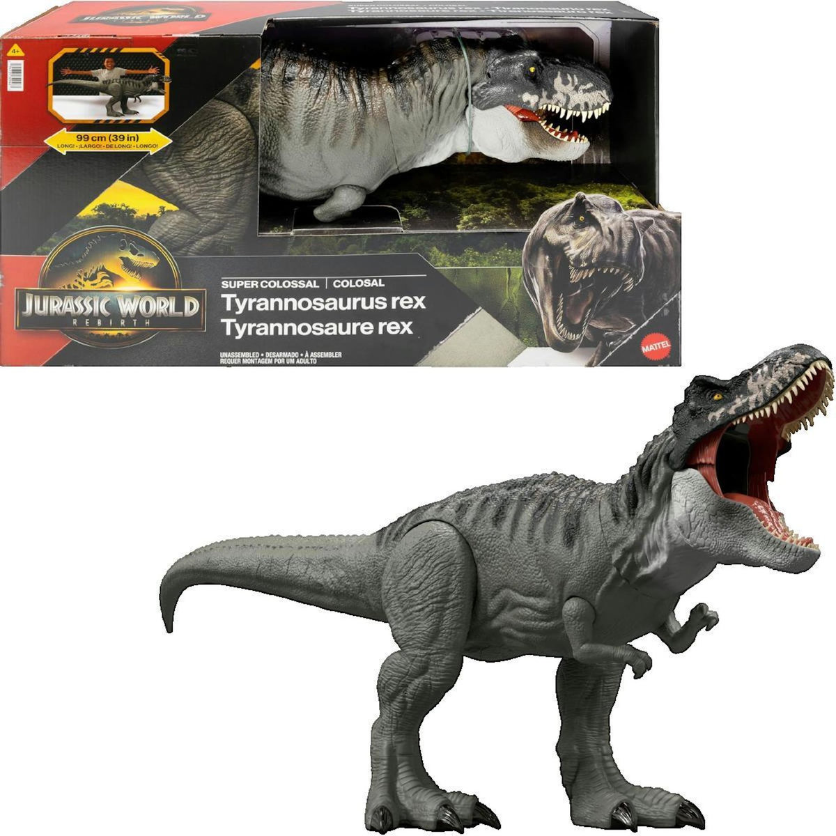 MATTEL Figurine Mattel Tyrannosaurus Rex Super Colossal
