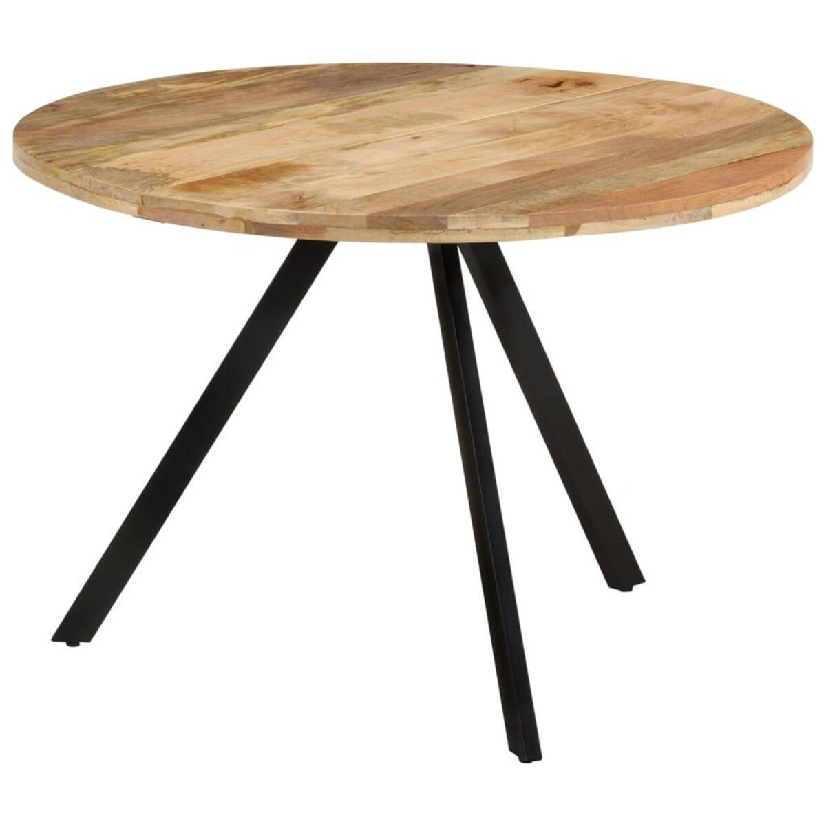 VIDAXL Table a dîner 110x75 cm Bois de manguier massif