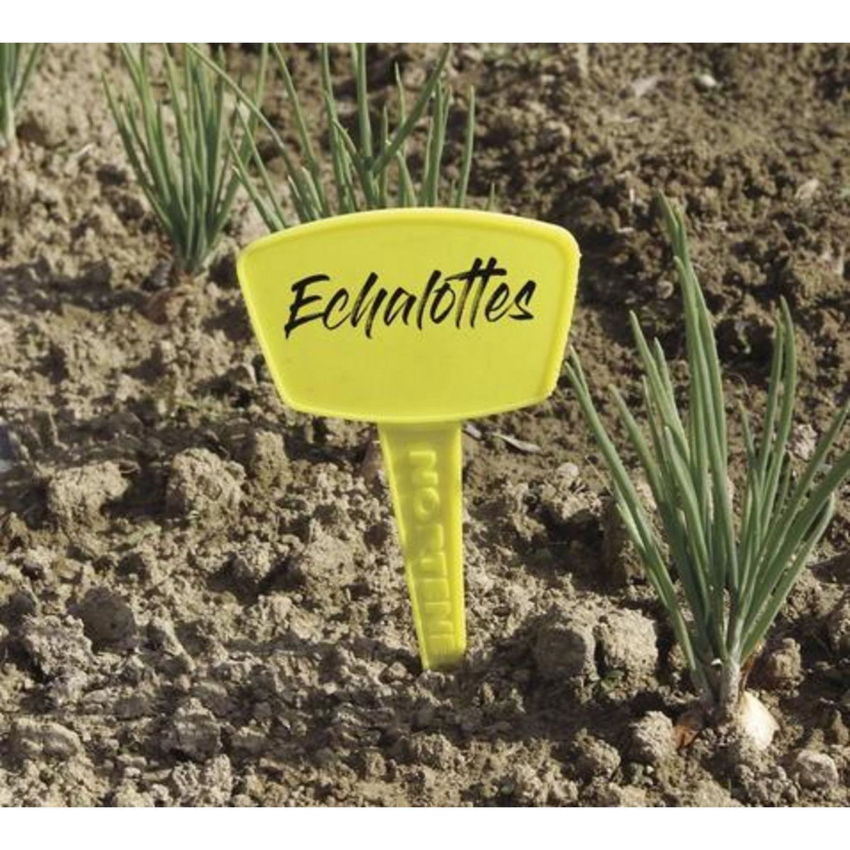 Nortene 5 étiquettes à planter Label 35 - Jaune - 35cm