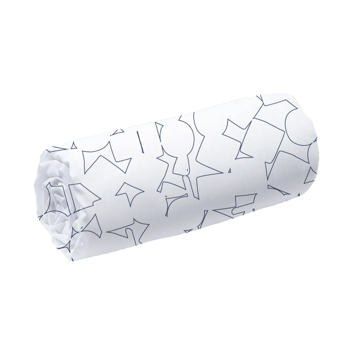 Drap housse fantaisie en coton 57 fils LOUNGE