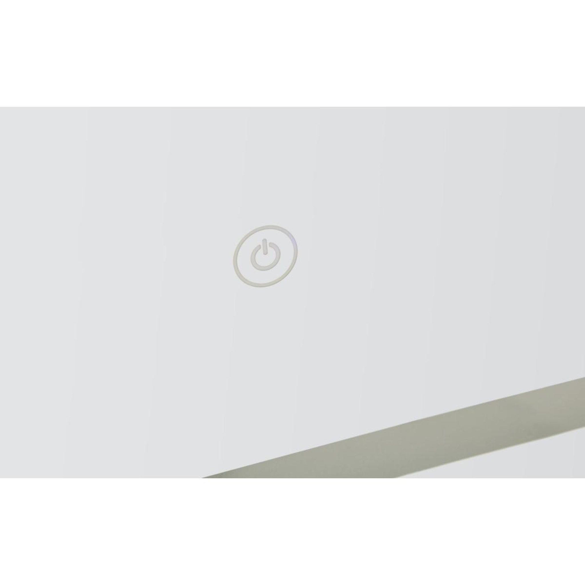 Voir la diapositive 3 : Paris Prix Miroir mural led  simple  80cm argent