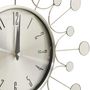 Voir la diapositive 4 : VIDAXL 325165 Wall Clock Silver 40 cm Metal