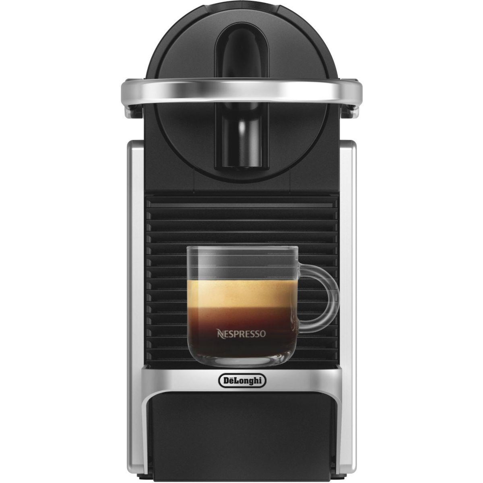 Voir la diapositive 4 : DELONGHI Nespresso pixie gris metal en127.s