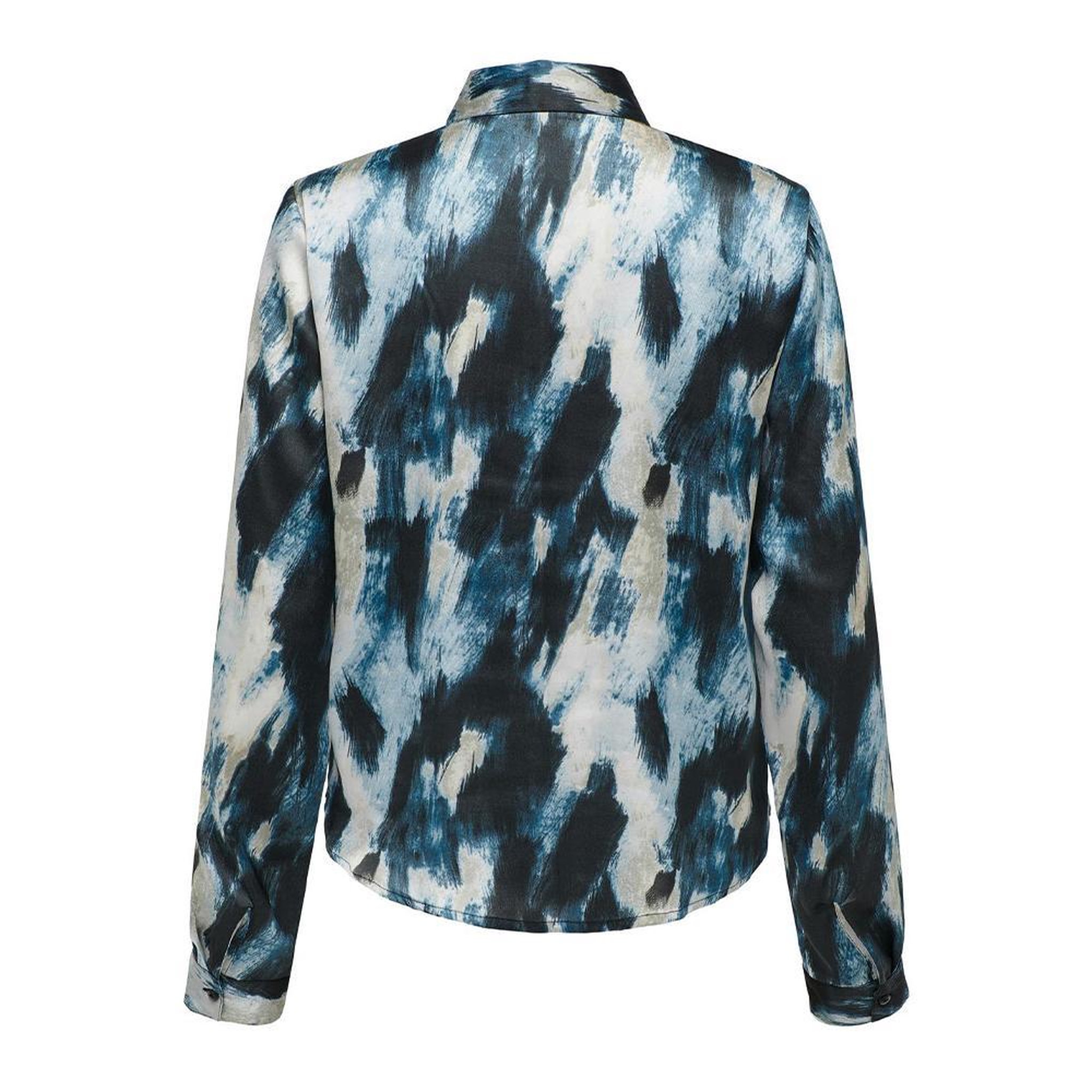 Voir la diapositive 2 : JACQUELINE DE YONG Chemise Marine à Motifs Femme JDY Fifi