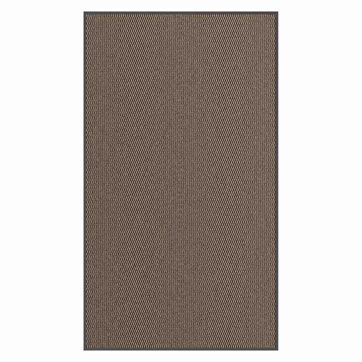 VIDAXL Paillasson marron 115x200 cm