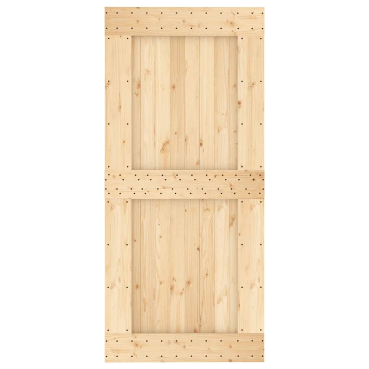 VIDAXL Porte NARVIK 95x210 cm bois massif de pin