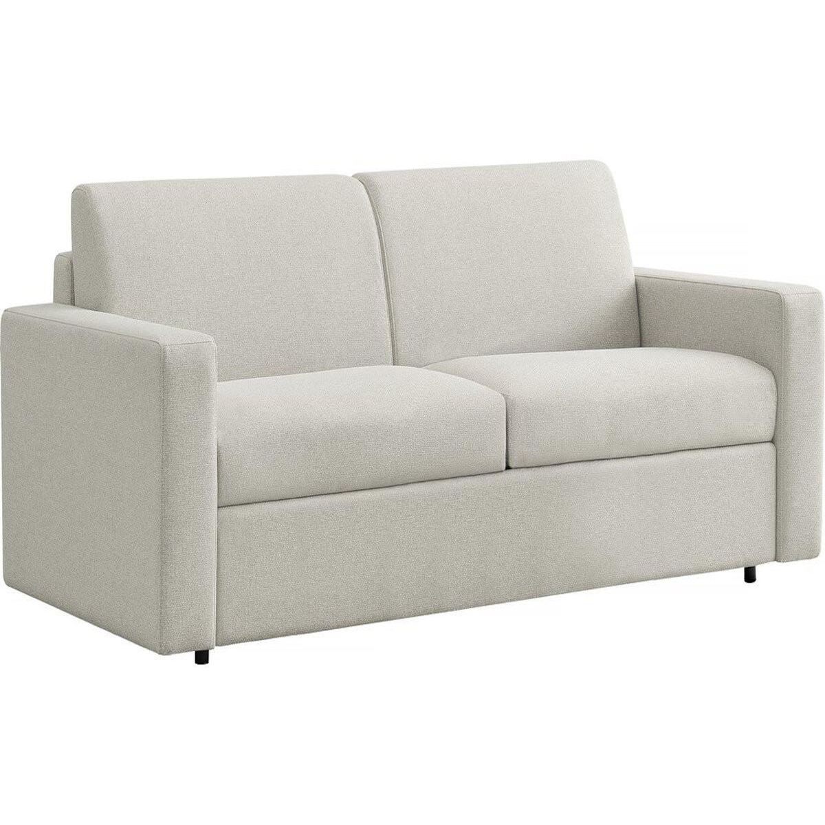 Habitat et Jardin Canapé convertible express en tissu  Diana  - Couchage 140 cm - 3 places - Beige