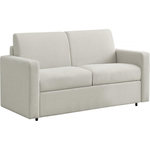 Habitat et Jardin Canapé convertible express en tissu  Diana  - Couchage 140 cm - 3 places - Beige