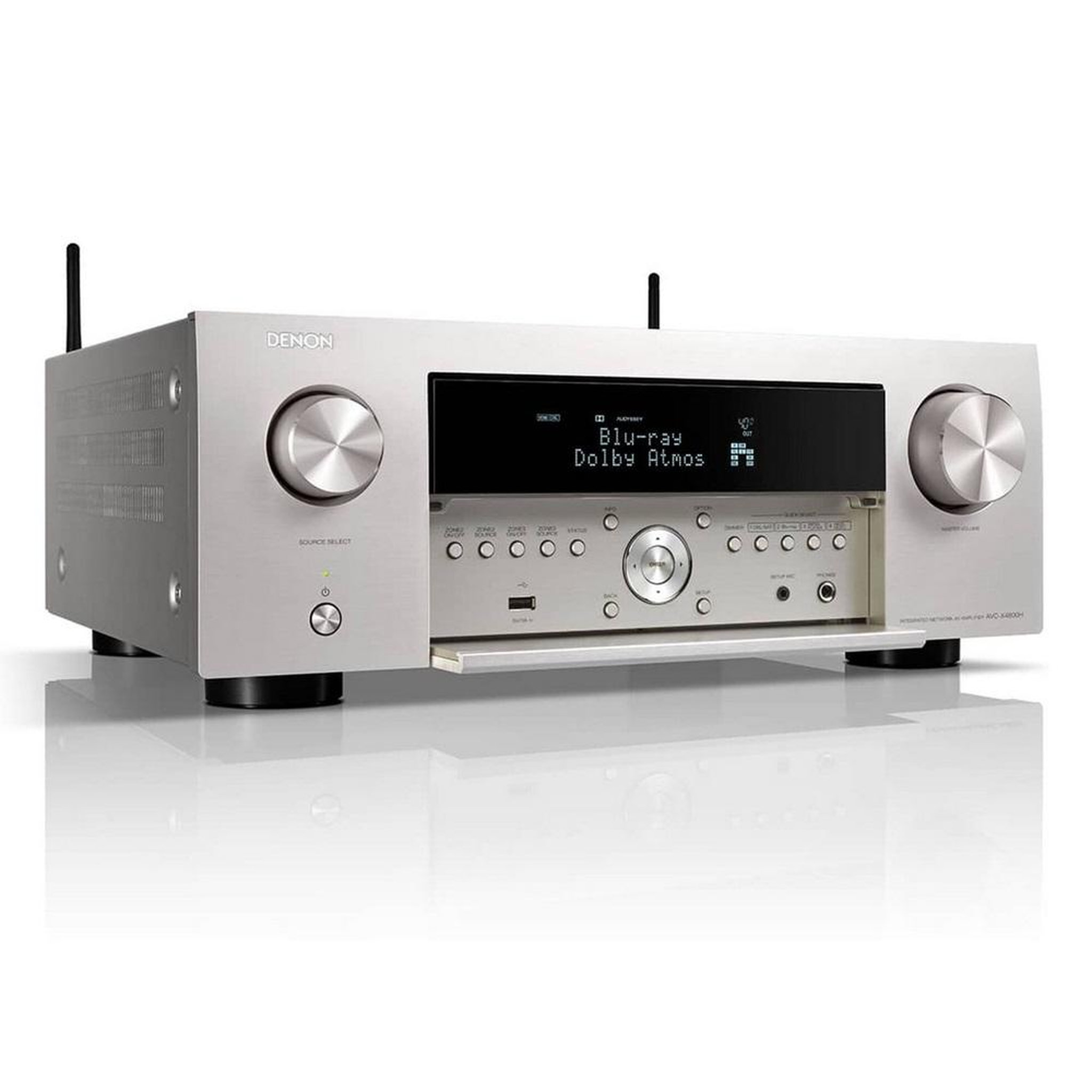 Voir la diapositive 3 : Denon Amplificateur audio-vidéo 9.4 9x200w silver - avcx4800hspe2