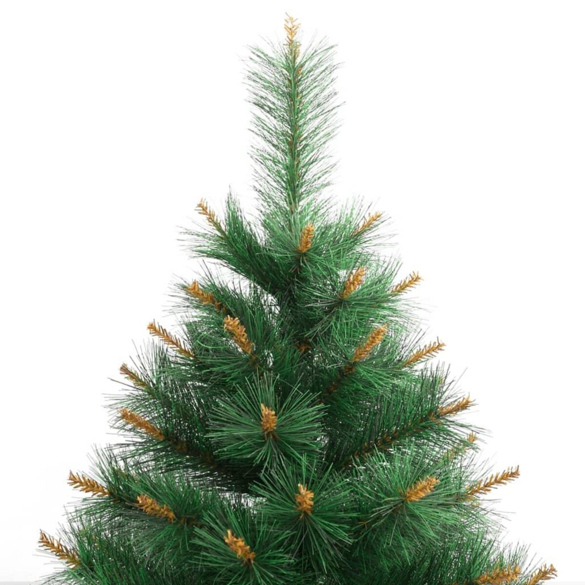 VIDAXL Sapin de Noël artificiel a charnieres avec support 240 cm