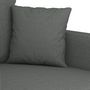 Voir la diapositive 5 : VIDAXL Ensemble de canapes 2 pcs avec coussins Gris fonce Tissu