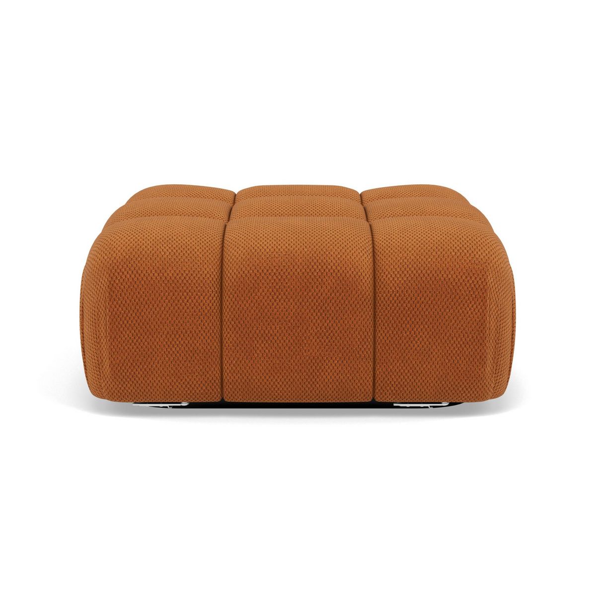 LISA DESIGN Ruby - pouf en velours texturé