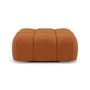 Voir la diapositive 3 : LISA DESIGN Ruby - pouf en velours texturé