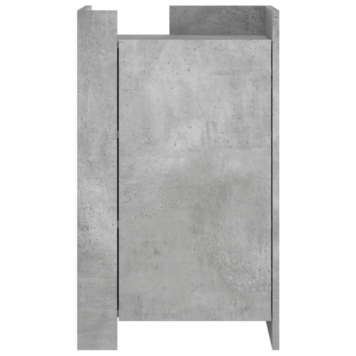 VIDAXL Buffet gris beton 45x35x75 cm Bois d'ingenierie