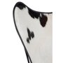 Paris Prix Fauteuil Design Peau de Vache  Papillon  92cm Noir & Blanc