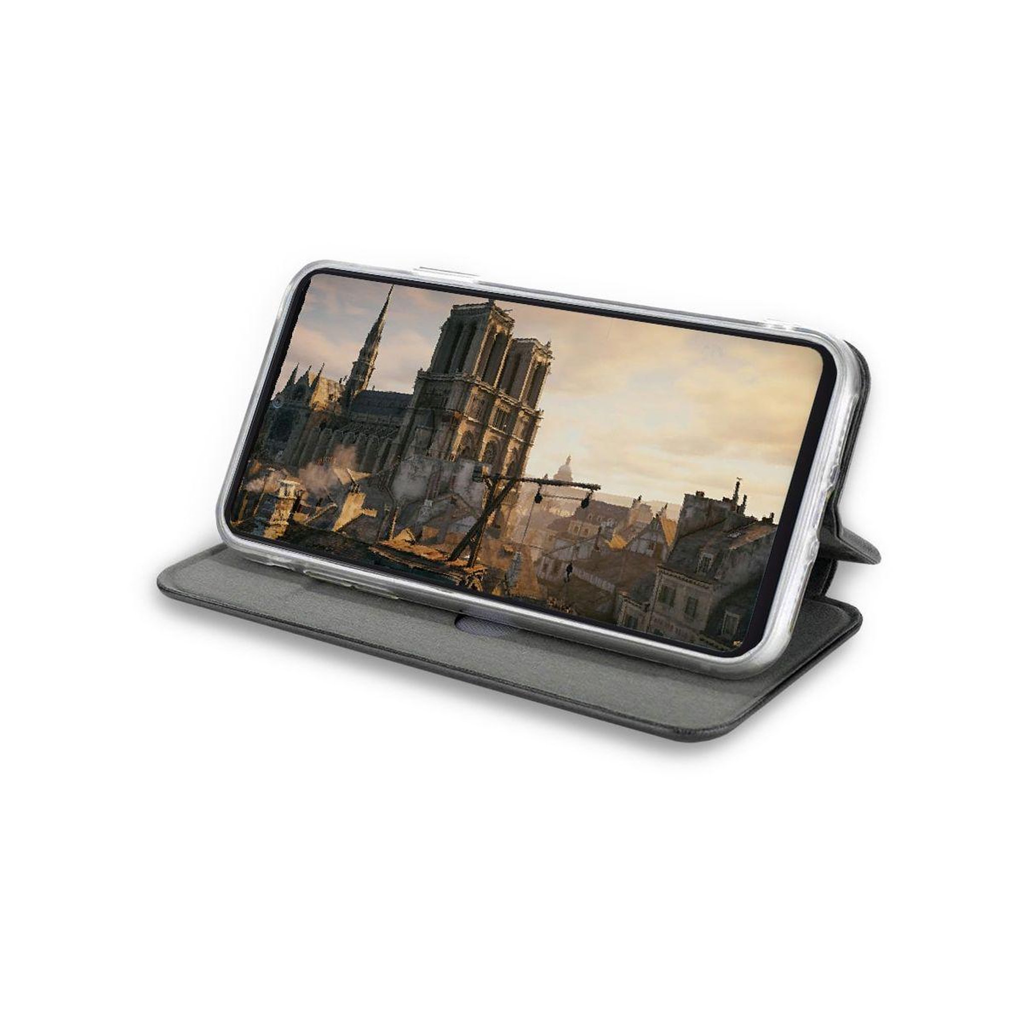 Voir la diapositive 5 : IBROZ Etui oppo find x5 etui cuir noir