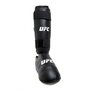 UFC Protège tibia et pieds - UFC - Maintien optimal - Couleur : Noir