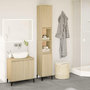 Voir la diapositive 1 : VIDAXL Armoire salle de bain chene sonoma 30x30x190 cm