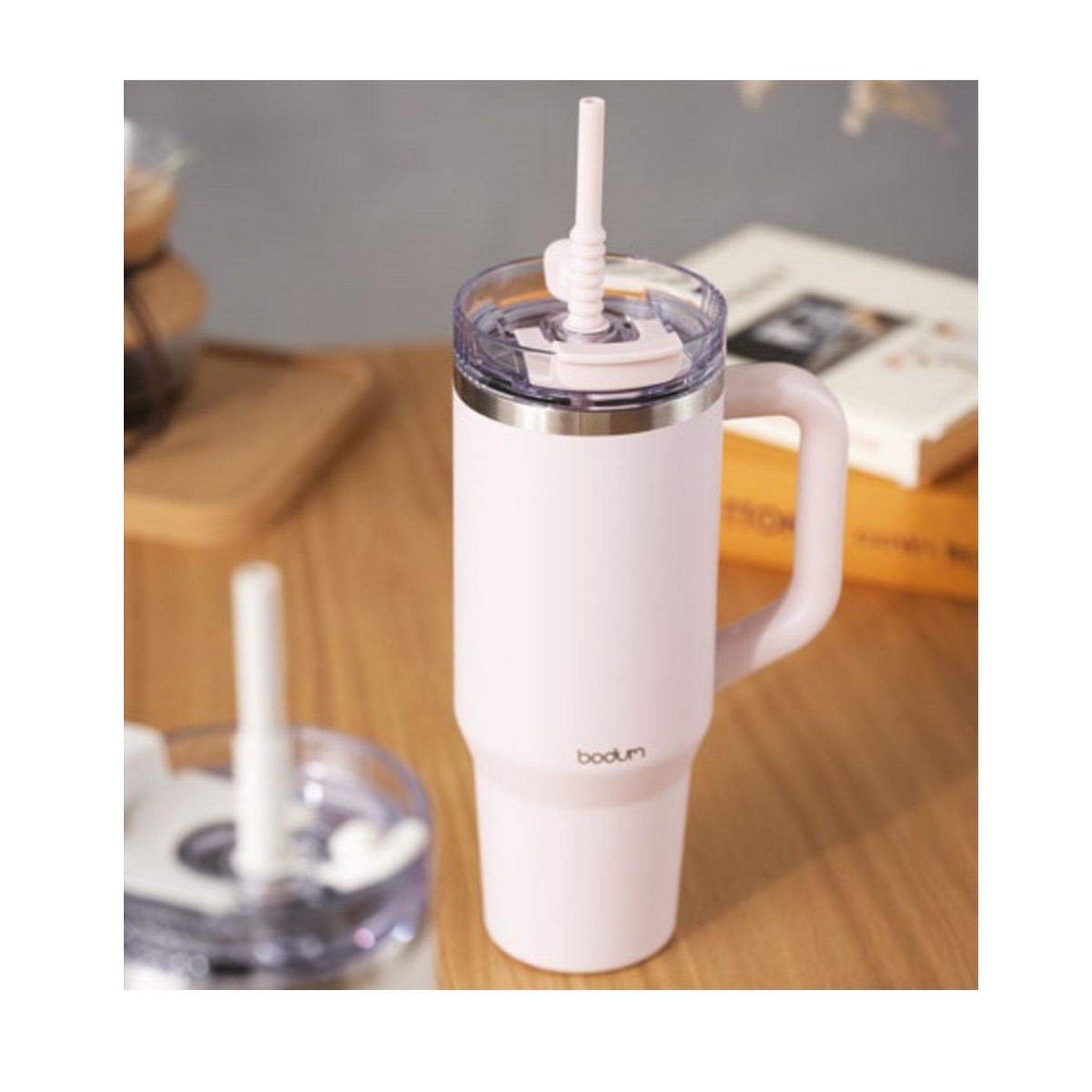 Voir la diapositive 4 : Bodum Mug de voyage 1.2l rose - 12556-340ps-10