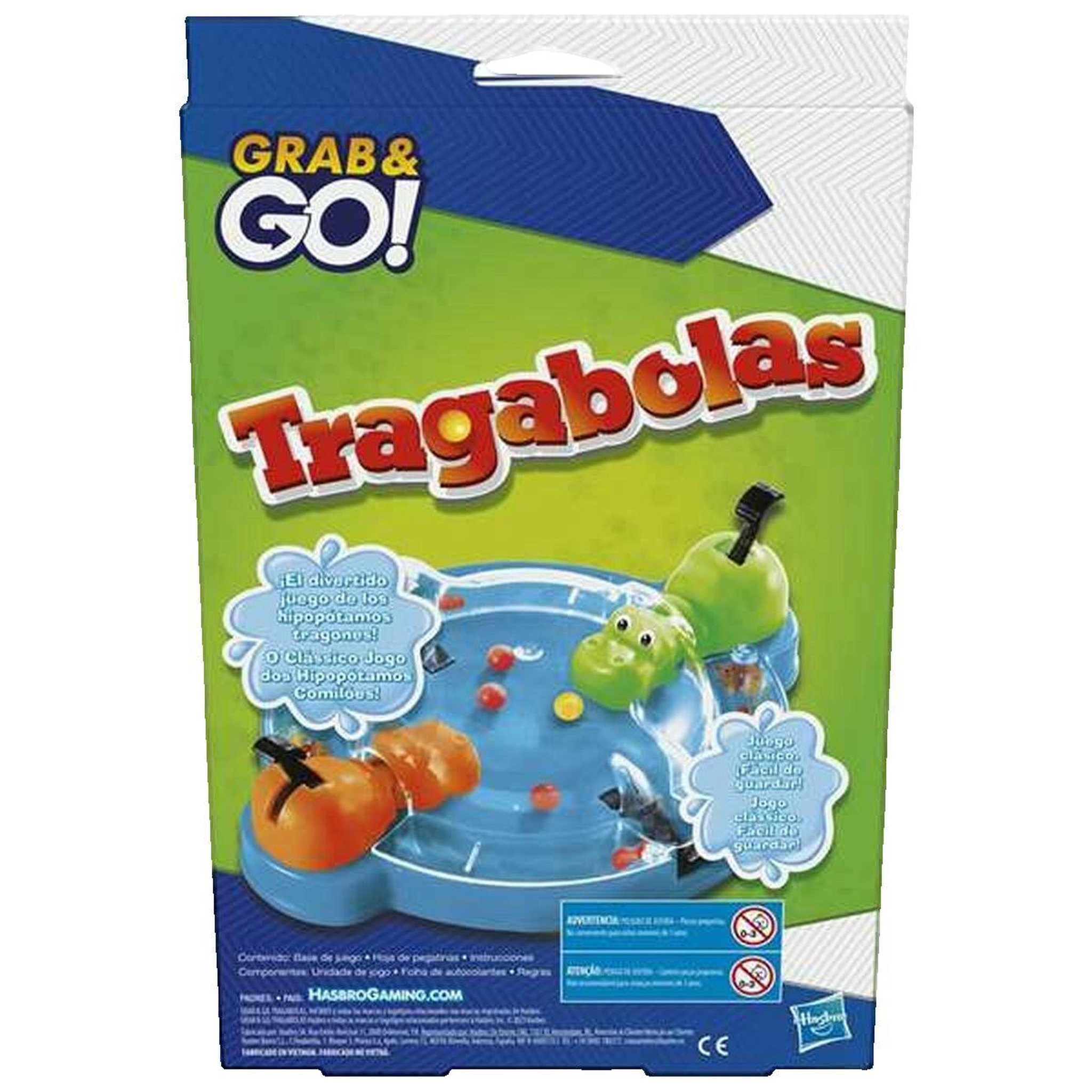 Voir la diapositive 3 : HASBRO Jeu de société Hasbro Hippopotame Gourmand multicolore