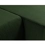 Voir la diapositive 5 : BEST MOBILIER Artemisa - canapé d'angle réversible 4 places - convertible avec coffre - en velours côtelé