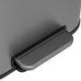 Voir la diapositive 5 : FIVE Poubelle de Cuisine à Pédale  Inox  30L Gris