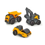 Dickie Dickie Volvo Micro Work Vehicles, 3pcs.