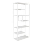 Paris Prix Étagère Bibliothèque 6 Niveaux  Staal  190cm Blanc
