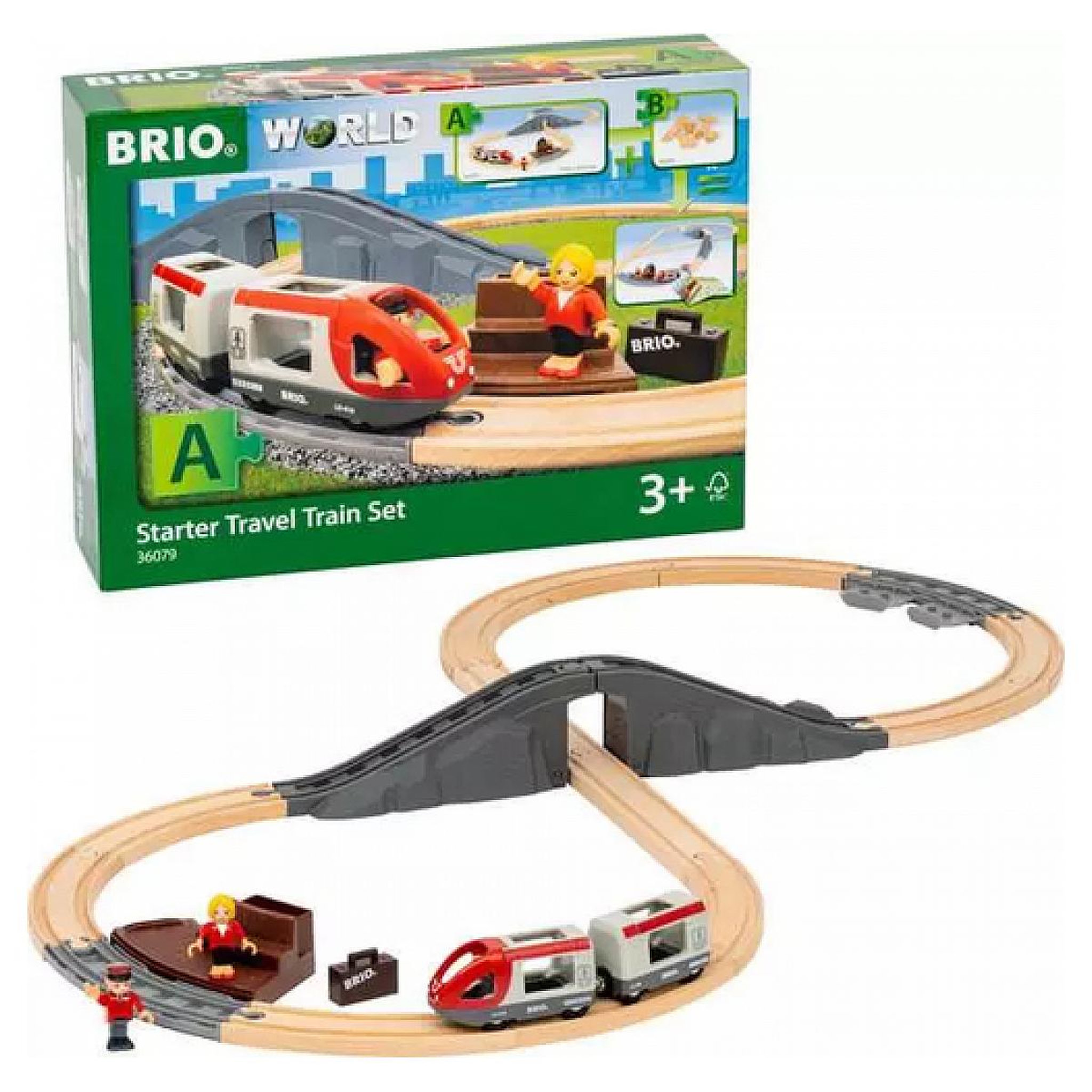 Voir la diapositive 2 : Brio 36079 Circuit en 8 Voyageurs Starter pack - Nvlle Edition