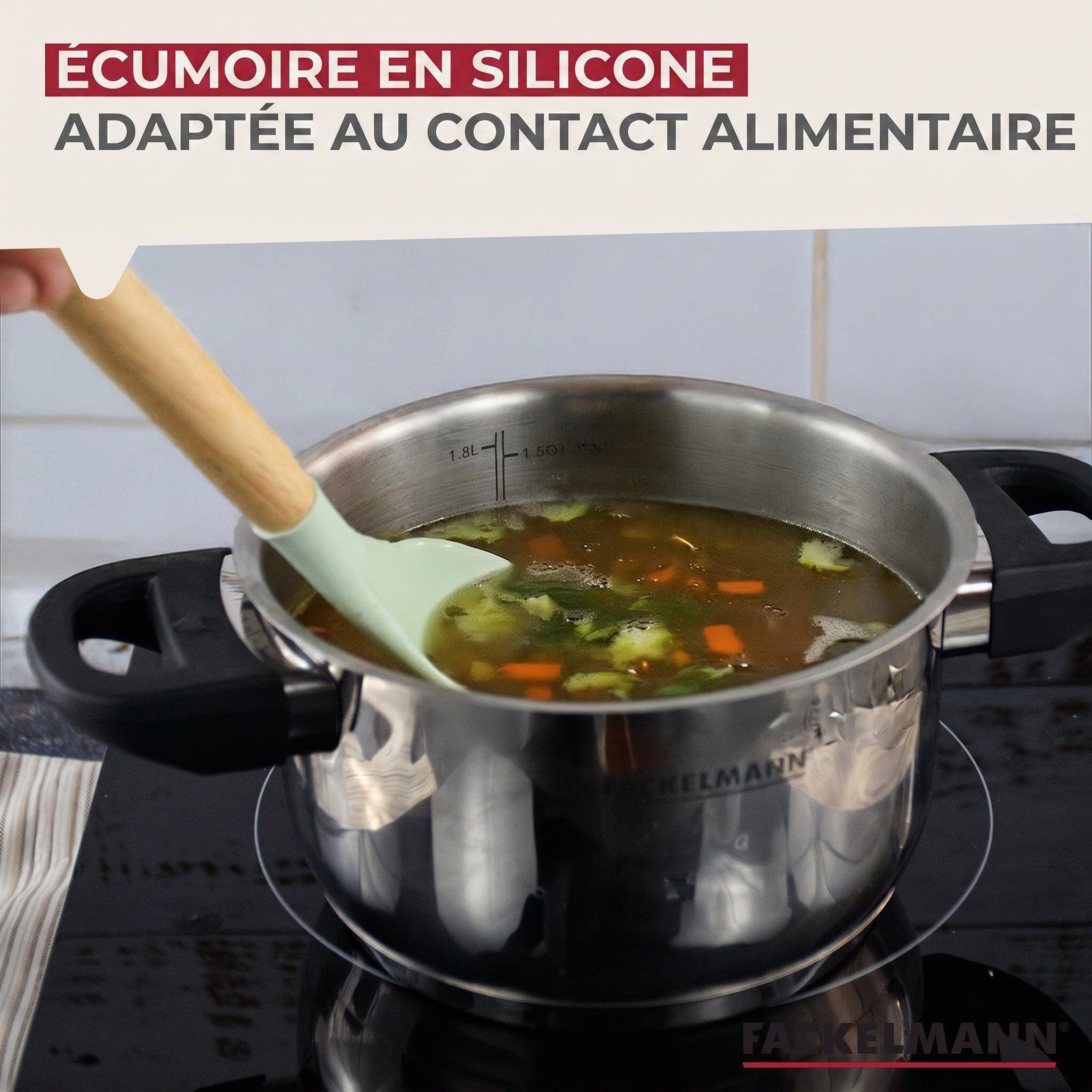 Voir la diapositive 4 : Fackelmann Ecumoire vert fackelmann ocean