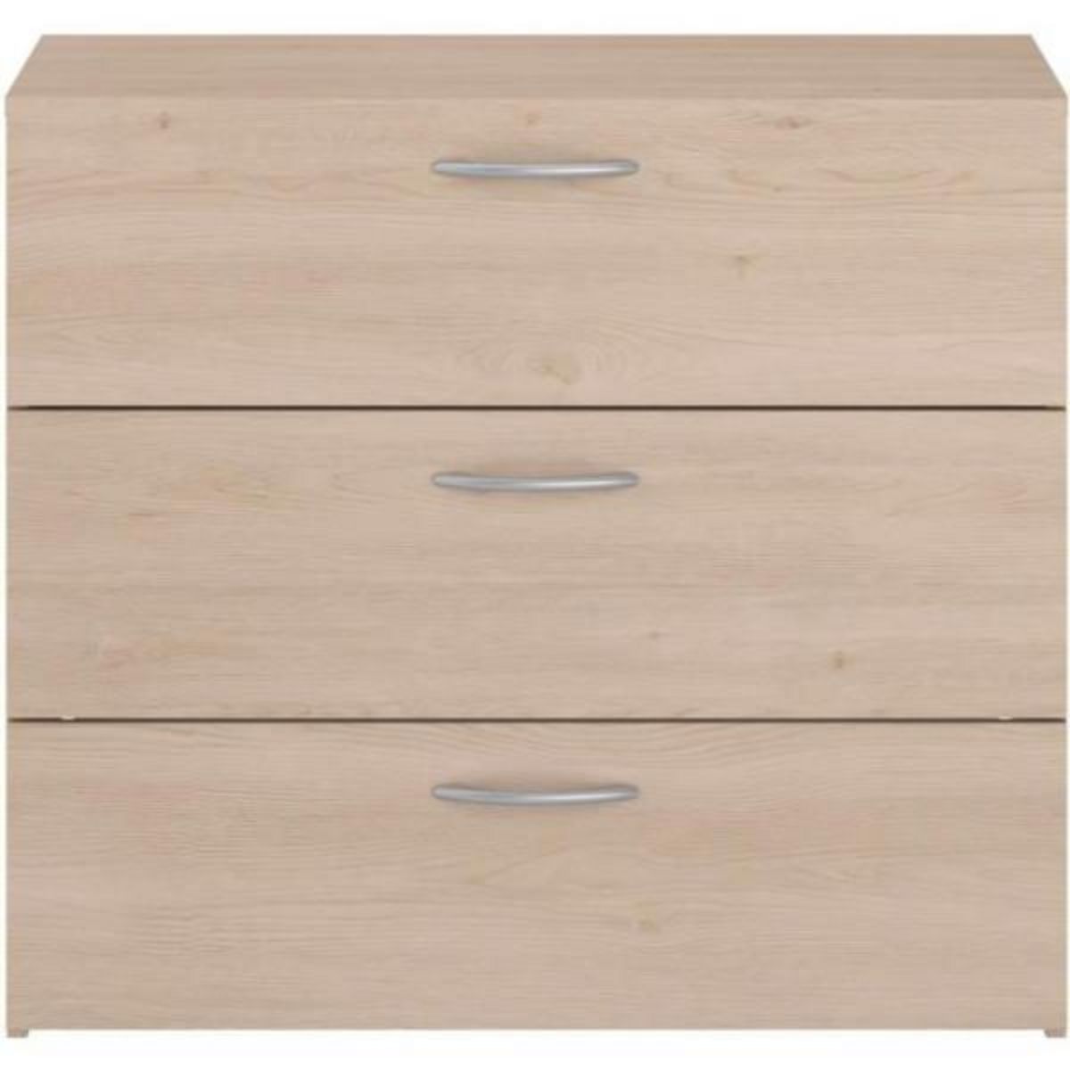PARISOT Commode - EASY LIFE - 3 tiroirs - Chene - 78,2 x 69,3 x 40,8 - PARISOT