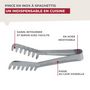 Voir la diapositive 4 : Fackelmann Pince à spaghettis, de cuisine en Acier inoxydable 19 cm Fackelmann