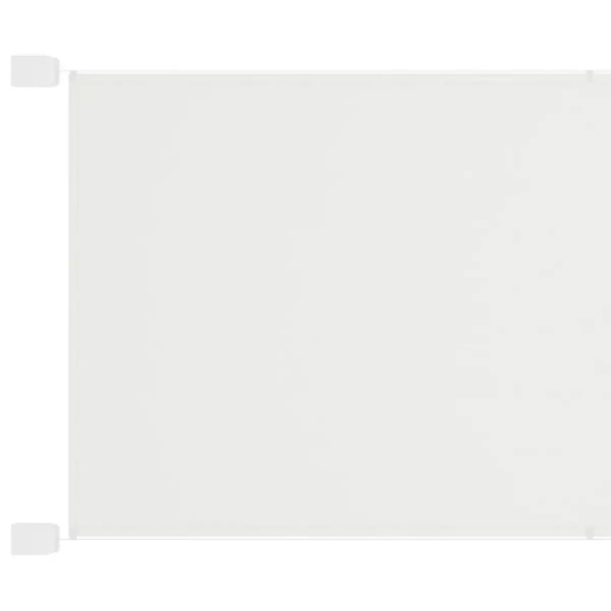VIDAXL Auvent vertical Blanc 250x420 cm Tissu oxford