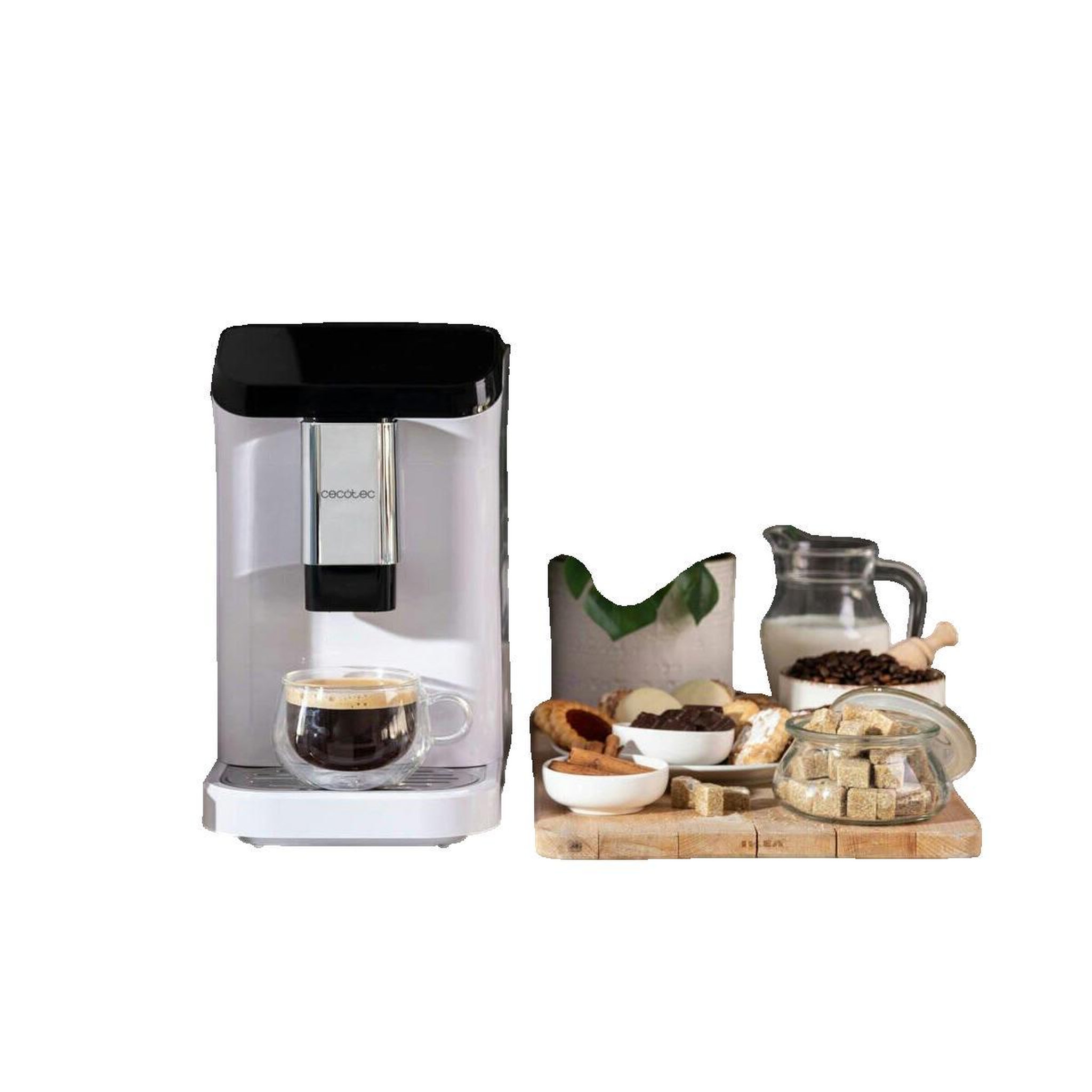 Voir la diapositive 3 : CECOTEC Cafetière Cecotec Cremmaet Macchia superautomatique