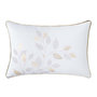 Voir la diapositive 1 : Paris Prix Coussin Déco Passepoil  Duchesse  40x60cm Blanc