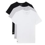 Lacoste X3 T-Shirts Blanc/Gris/ Homme Lacoste TH9007