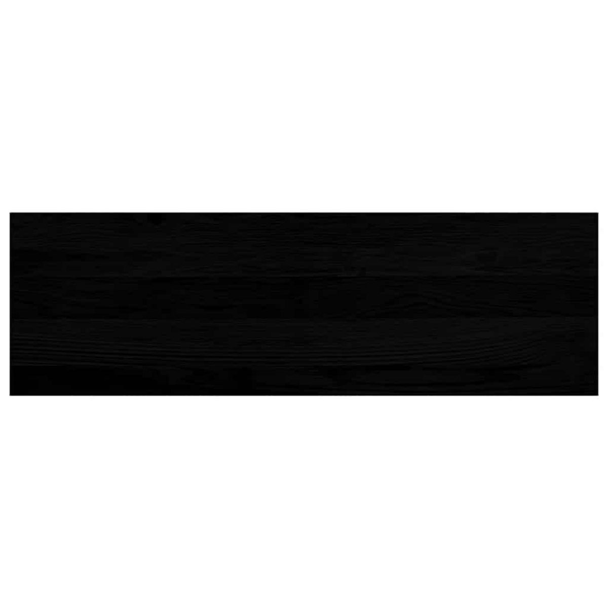 VIDAXL Marches d'escalier 2 pcs marron fonce 80x30x2 cm chene massif