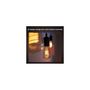 Voir la diapositive 4 : Philips Ampoule LED connectée HUE White E27 9W Filament Edison