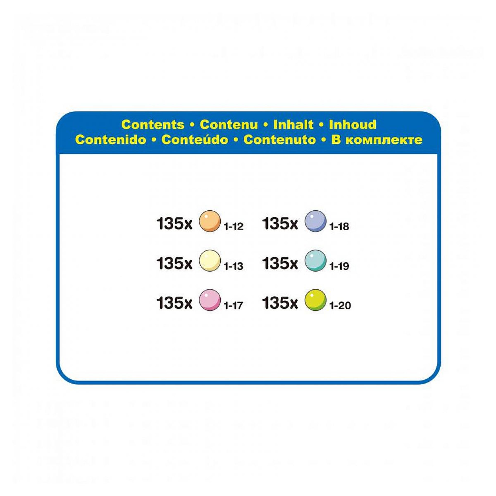 Voir la diapositive 3 : Aquabeads 31505 La recharge pastel