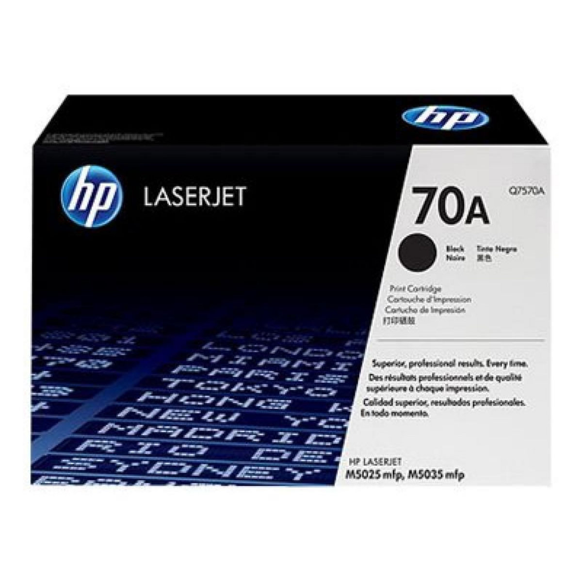 HP HP Cartridge No 70A HP70A HP 70A Black Schwarz (Q7570A)