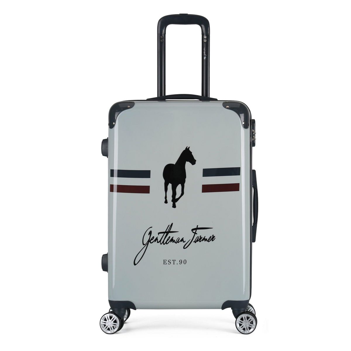 GENTLEMAN FARMER GENTLEMAN FARMER - Valise Weekend STUART 65 cm 4 Roues