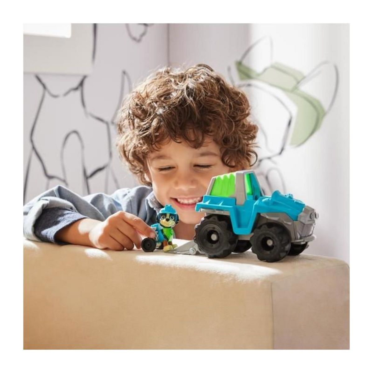 Spin Master VEHICULE + FIGURINE REX La Pat' Patrouille