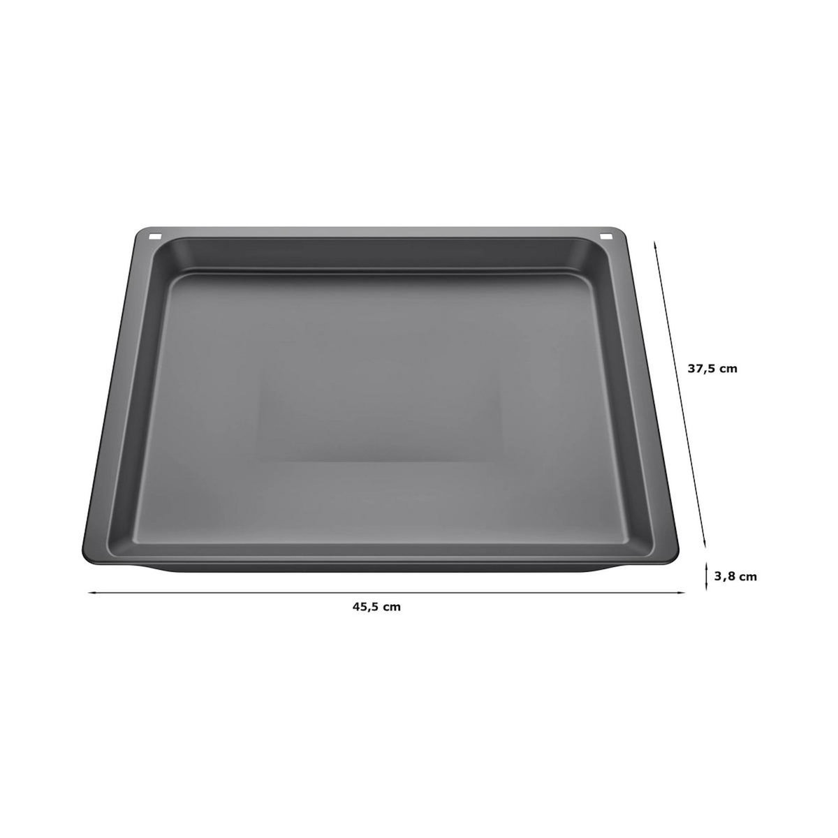 BOSCH Lèchefrite profonde anthracite émaillée - HEZ632070