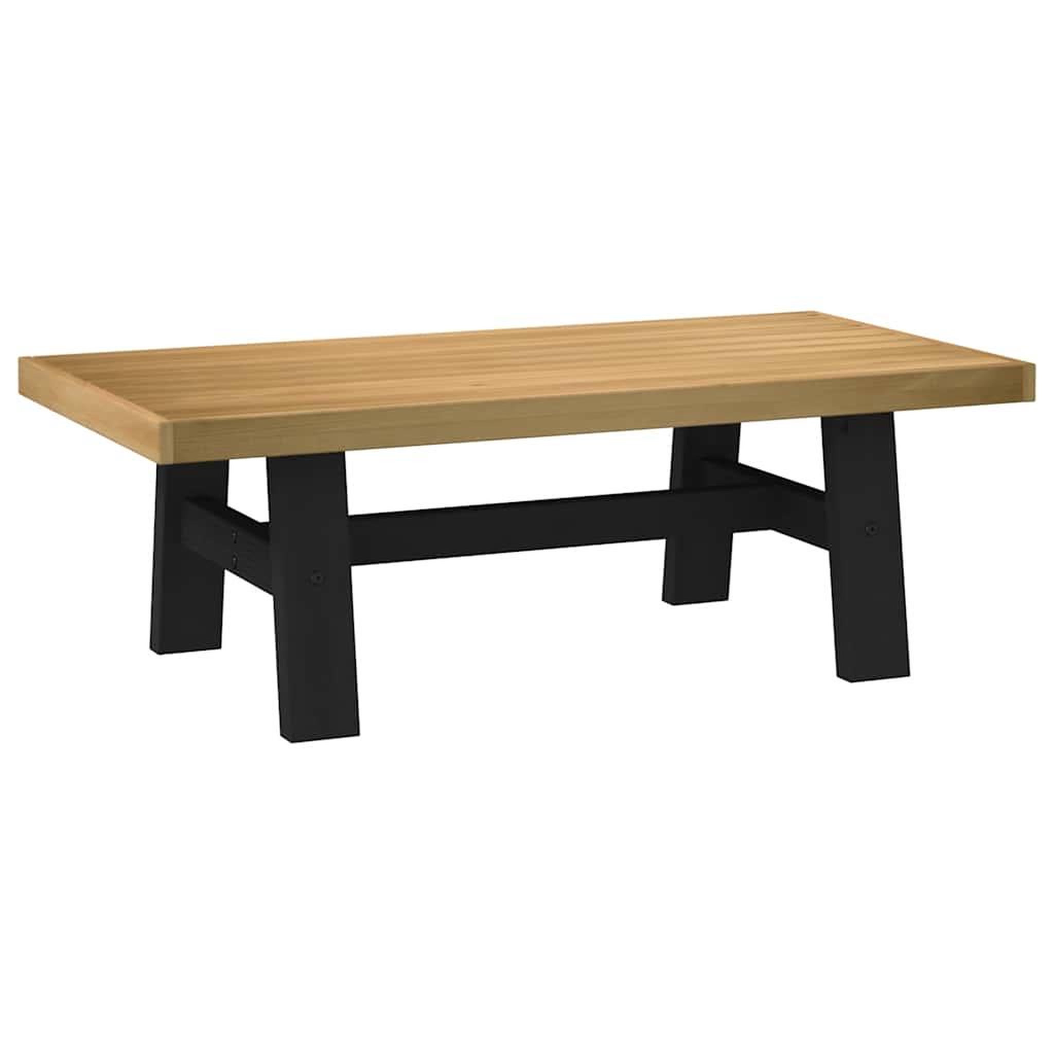 VIDAXL Table basse NOAIN pieds en forme de A 120x60x40 cm massif pin